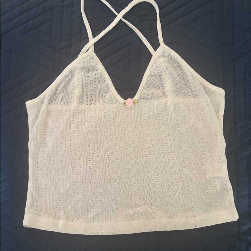 Elegant White Women's Top